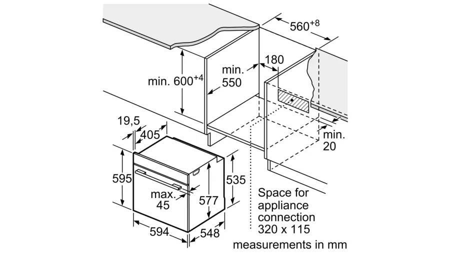 Piekarnik z funkcją pary Bosch Series 8 HSG7584B1 do zabudowy - obrazek 9