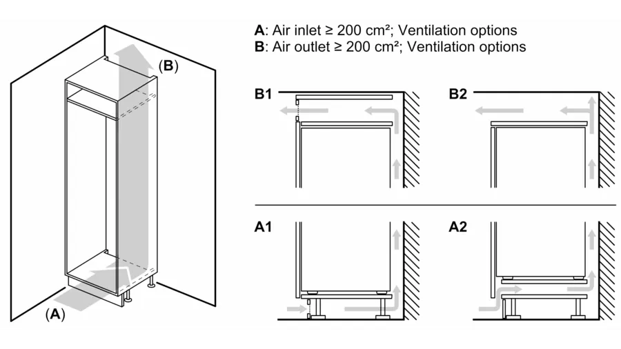 Chłodziarko-zamrażarka z dolną zamrażarką KIN86ADD0 Bosch Serie 6 do zabudowy - obrazek 10
