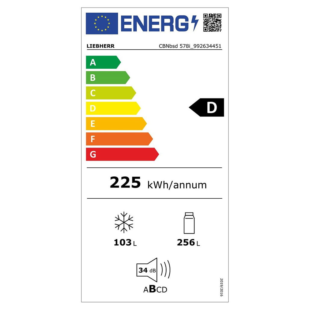Lodówka CBNbsd 578i wolnostojąca z systemem BioFresh - obrazek 5