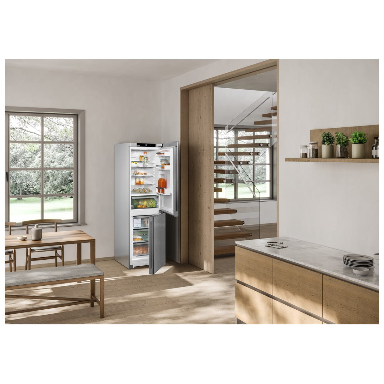 Chłodziarko-zamrażarka CBNsfc 5223 Plus BioFresh NoFrost - obrazek 10