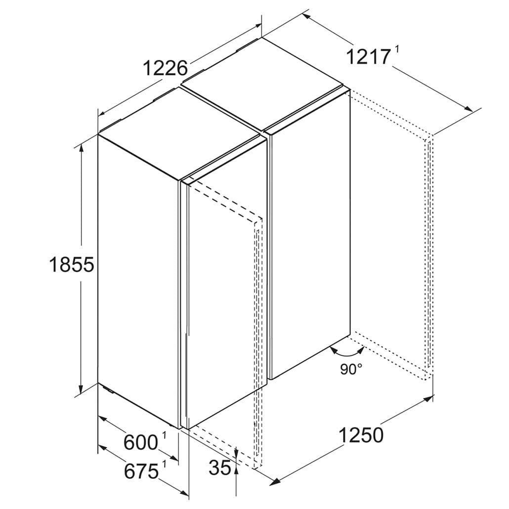 Lodówka XRFsf 5245 Plus BioFresh NoFrost - obrazek 6