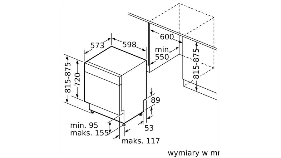 Zmywarka Bosch Series 6 SMP6ZCS80S do zabudowy - obrazek 14