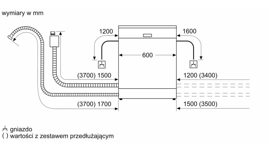 Zmywarka Bosch Series 6 SMV6ZCX03E do zabudowy - obrazek 12