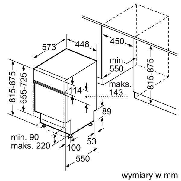 Zmywarka SPI6YMS14E Bosch - obrazek 8