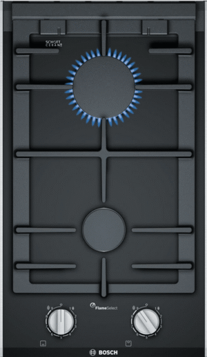 Płyta gazowa domino 30cm ceramika czarna