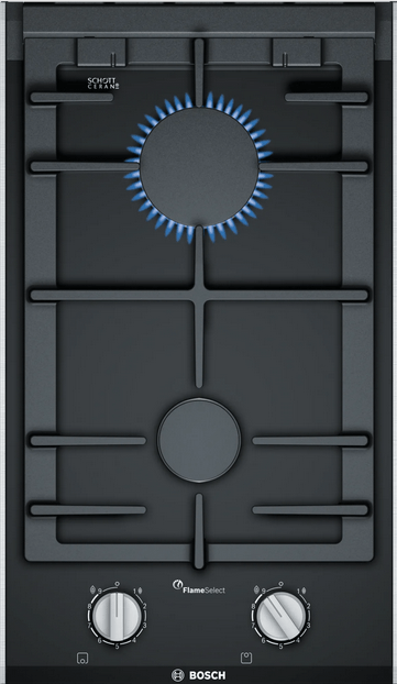 Płyta gazowa domino 30cm ceramika czarna