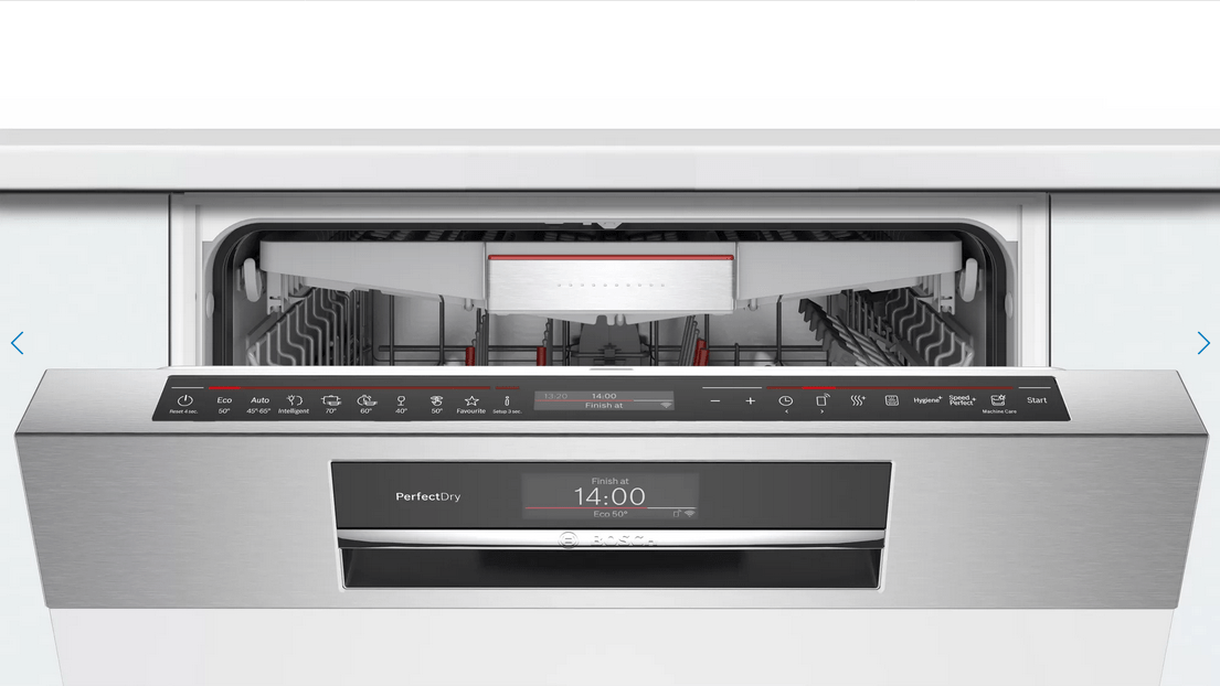 Zmywarka do zabudowy 60cm SMI8YCS03E srebrna Bosch - obrazek 4