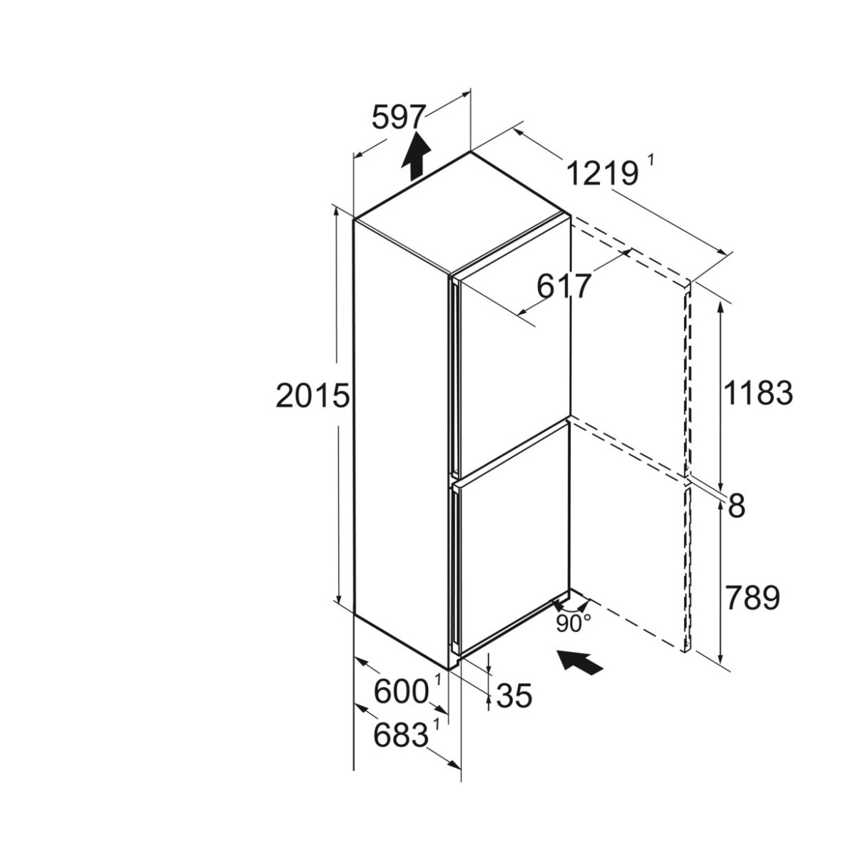 Lodówka Liebherr CNgwc 5723 Plus NoFrost - obrazek 10