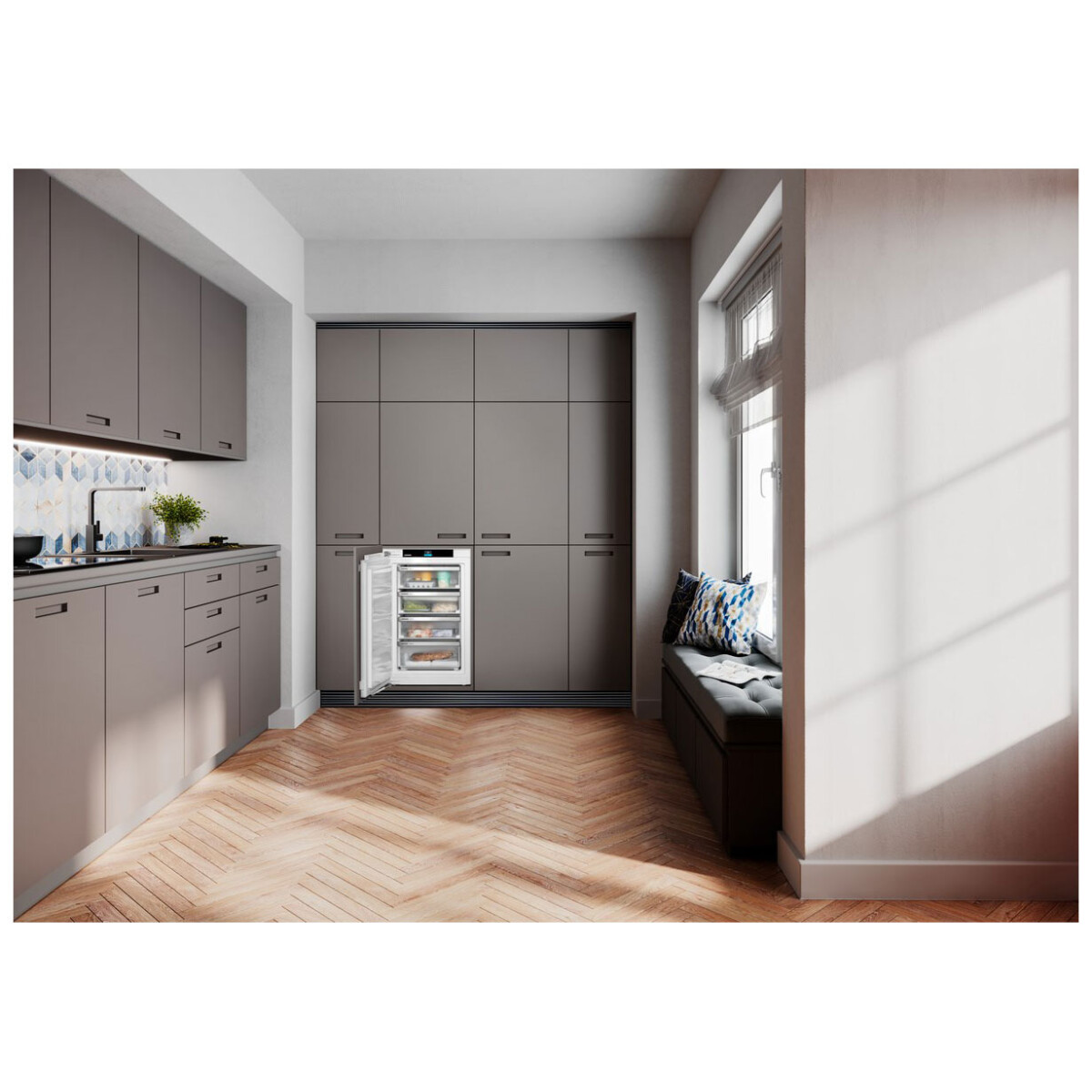 Zamrażarka szufladowa IFNci 3954 Prime NoFrost do zabudowy - obrazek 5