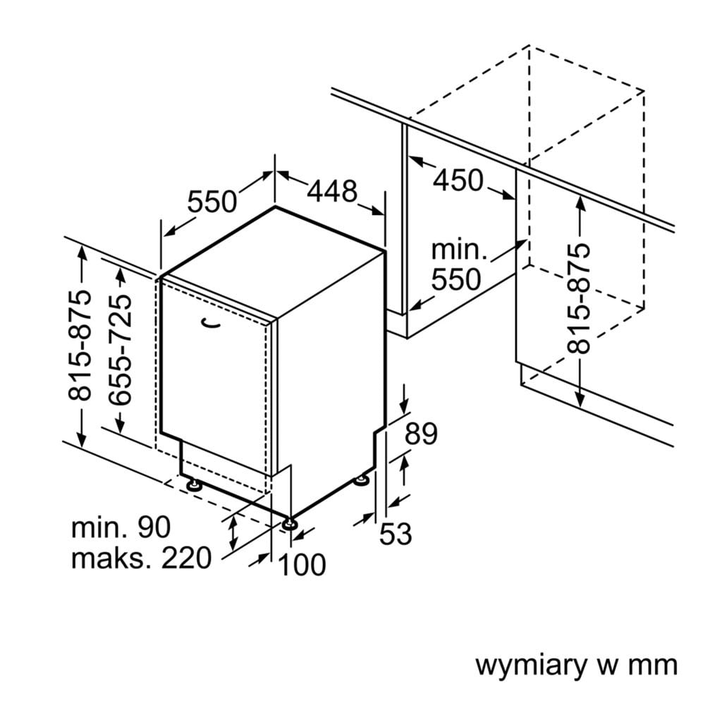 ZMYWARKA iQ300 SR63EX20KE - obrazek 3