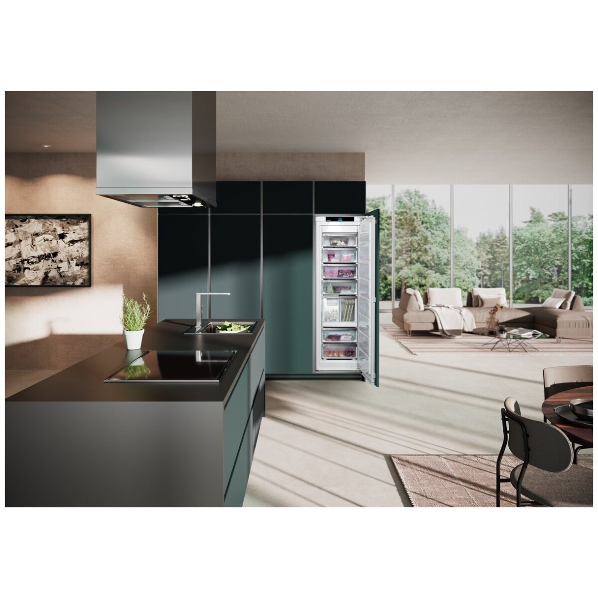 Zamrażarka szufladowa do zabudowy SIFNAd 5188 NoFrost - obrazek 4